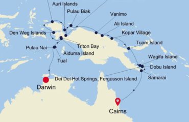 DAWRWIN-CAIRNS MAP
