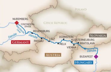 LEGENDARY DANUBE MAP