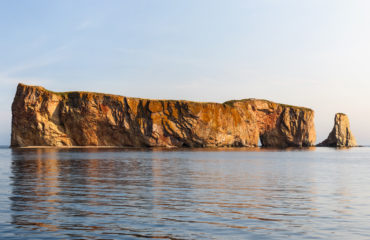 Perce Rock at Gaspe Peninsula