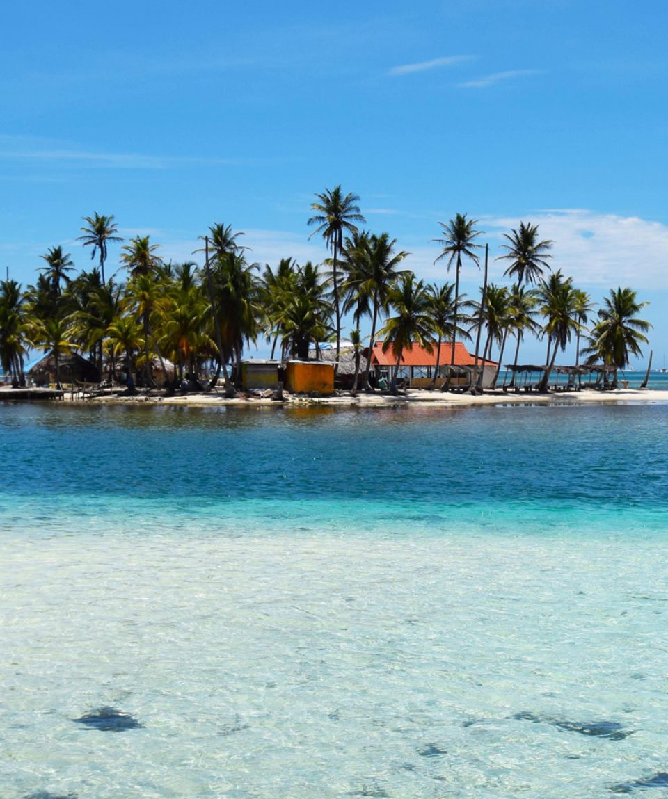 San Blas Archipelago - Panama. San Blas Islands in the Panamania