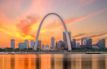St. Louis, Missouri, USA Skyline