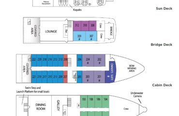 Safari Voyager Deck Plan