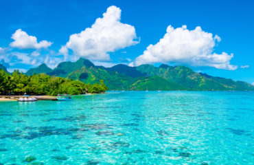 Lagoon landscape, Moorea