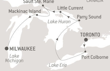 TOR-MKE MAP