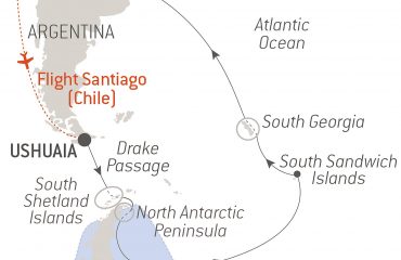 WEDDELL SEA AND SOUTH SANDWICH ISLANDS MAP