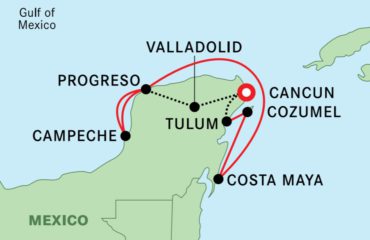 YUCATAN MAP