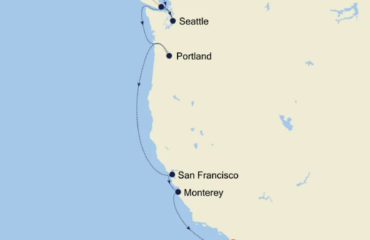 YVR-SAN Map