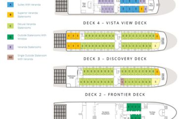 American Empress Deck Plan