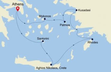 ATHENS ROUNDTRIP MAP